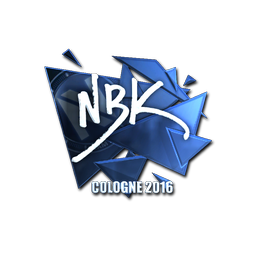 Sticker | NBK- (Foil) | Cologne 2016