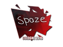 Sticker | spaze | Cologne 2016