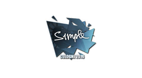 Sticker | s1mple | Cologne 2016