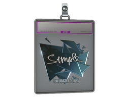 Sticker Slab | s1mple (Foil) | Cologne 2016