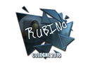 Sticker | RUBINO (Foil) | Cologne 2016