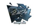 Sticker | TENZKI (Foil) | Cologne 2016
