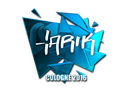 Sticker | tarik (Foil) | Cologne 2016