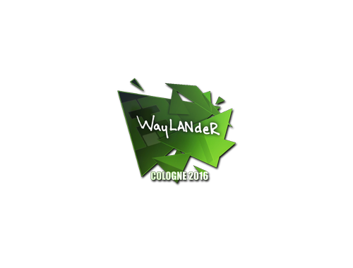 Aufkleber | wayLander | Köln 2016