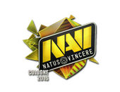 Наклейка | Natus Vincere (голографическая) | Кёльн-2016