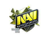 Наклейка | Natus Vincere (металлическая) | Кёльн-2016