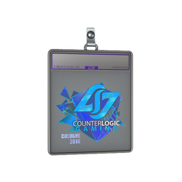 Sticker Slab | Counter Logic Gaming (Holo) | Cologne 2016