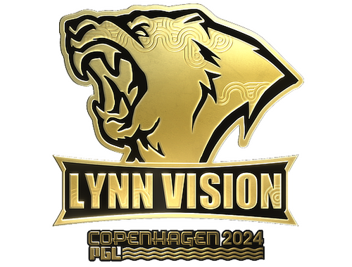 Çıkartma | Lynn Vision (Altın) | Kopenhag 2024