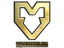 Sticker | MOUZ (Gold) | Copenhagen 2024