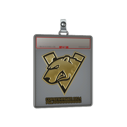 Sticker Slab | Virtus.pro (Gold) | Copenhagen 2024