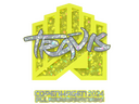 Sticker | TRAVIS (Glitter) | Copenhagen 2024
