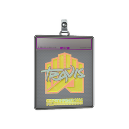 Sticker Slab | TRAVIS (Holo) | Copenhagen 2024