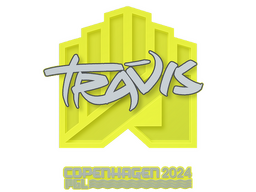 Sticker | TRAVIS | Copenhagen 2024