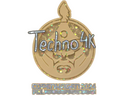Sticker | Techno4K (Glitter) | Copenhagen 2024