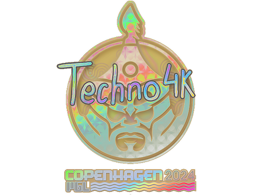 Sticker | Techno4K (Holo) | Copenhagen 2024