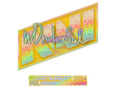 Sticker | w0nderful (Holo) | Copenhagen 2024
