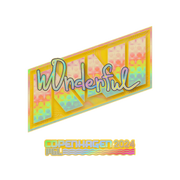 w0nderful (голографическая) | Копенгаген-2024