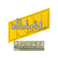 Sticker | w0nderful (Champion) | Copenhagen 2024