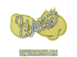 Sticker | woxic (Glitter) | Copenhagen 2024