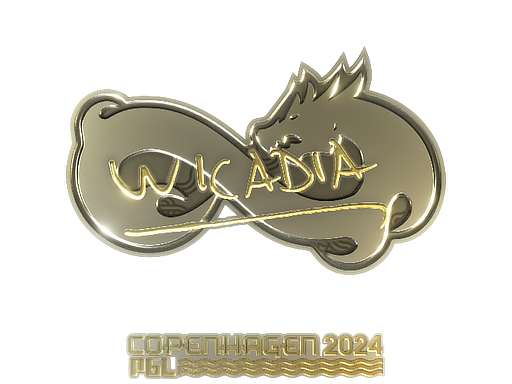 Sticker | Wicadia (Gold) | Copenhagen 2024