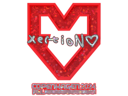 Sticker | xertioN (Glitter) | Copenhagen 2024