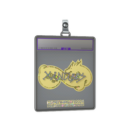 Sticker Slab | XANTARES (Glitter) | Copenhagen 2024