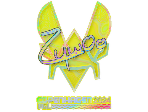 Autocolante | ZywOo (Holo) | Copenhaga 2024