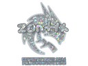 Sticker | zont1x (Glitter) | Copenhagen 2024