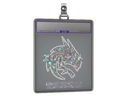 Sticker Slab | zont1x (Glitter) | Copenhagen 2024