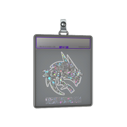 Sticker Slab | zont1x (Glitter) | Copenhagen 2024