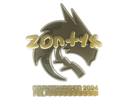 Sticker | zont1x (Gold) | Copenhagen 2024