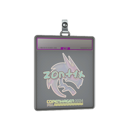 Sticker Slab | zont1x (Holo) | Copenhagen 2024