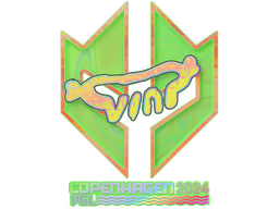 Sticker | VINI (Holo) | Copenhagen 2024
