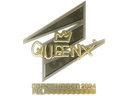Sticker | Queenix (Gold) | Copenhagen 2024