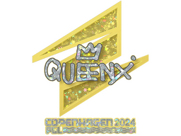 Sticker | Queenix (Glitter) | Copenhagen 2024