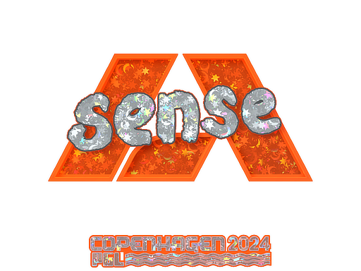 Sticker | sense (Glitter) | Copenhagen 2024