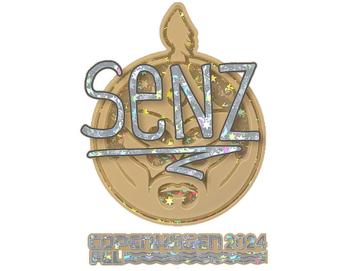 Pegatina | Senzu (purpurina) | Copenhague 2024