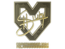 Sticker | siuhy (Gold) | Copenhagen 2024