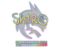 Sticker | sh1ro (Holo) | Copenhagen 2024