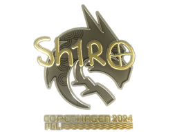 Sticker | sh1ro (Gold) | Copenhagen 2024