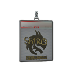 Sticker Slab | sh1ro (Gold) | Copenhagen 2024