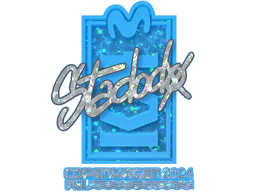 Sticker | stadodo (Glitter) | Copenhagen 2024