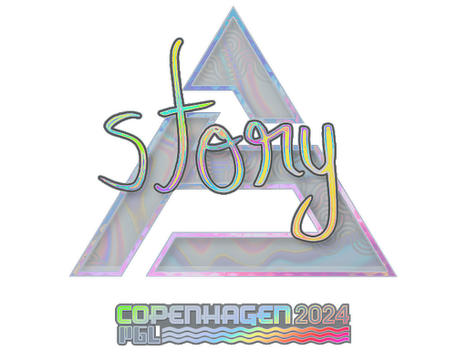 Sticker | story (Holo) | Copenhagen 2024