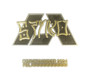 Sticker | STYKO (Gold) | Copenhagen 2024