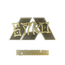 Sticker | STYKO (Gold) | Copenhagen 2024