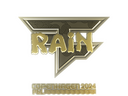 Sticker | rain (Gold) | Copenhagen 2024