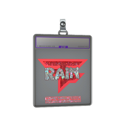 Sticker Slab | rain (Glitter) | Copenhagen 2024