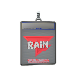 Sticker Slab | rain | Copenhagen 2024