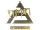 Sticker | roman (Gold) | Copenhagen 2024