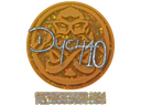 Sticker | Dycha (Glitter) | Copenhagen 2024